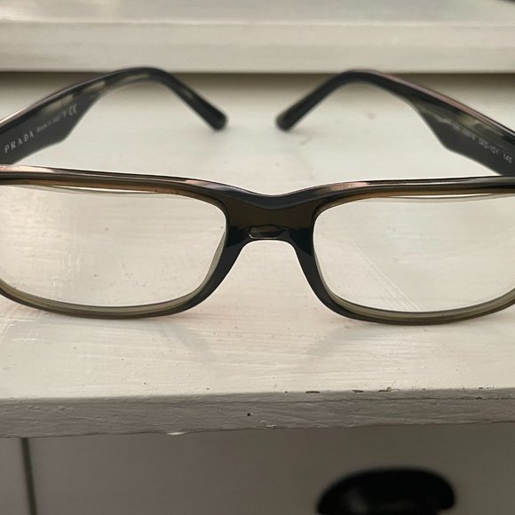 Prada Brown Tortoise Frames Glasses VPR 16M 53 16 - Picture 5 of 6